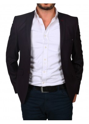 Zara Desen Örgü Kumaş Antrasit Ceket#