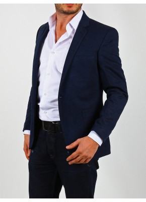 Kaşe Lacivert Erkek Blazer Ceket#