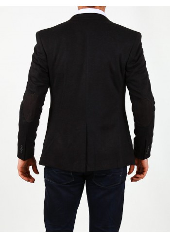 Kaşe Siyah Erkek Blazer Ceket