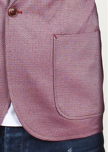 Zara Model Bordo Spor Ceket