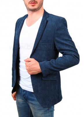 Erkek Parliament Mavi Blazer Ceket