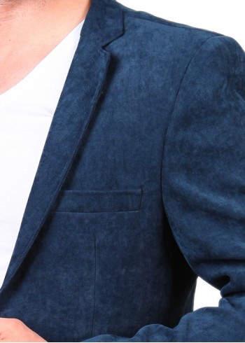 Erkek Parliament Mavi Blazer Ceket
