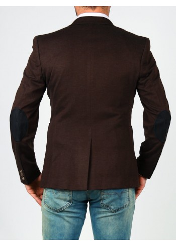 Kaşe Kahve Erkek Blazer Ceket