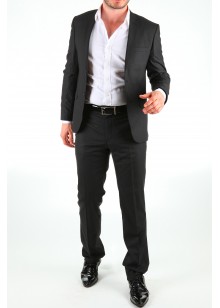 Kareli Siyah Erkek Takım Elbise