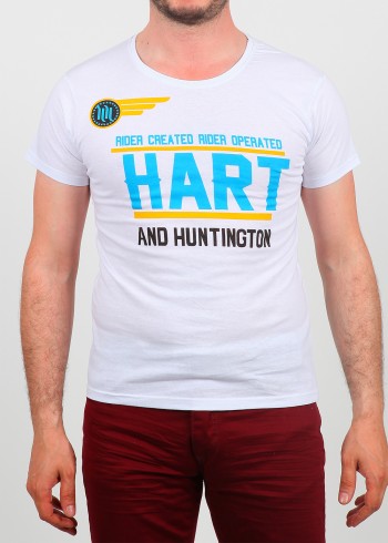 Erkek Tişört Hart Beyaz