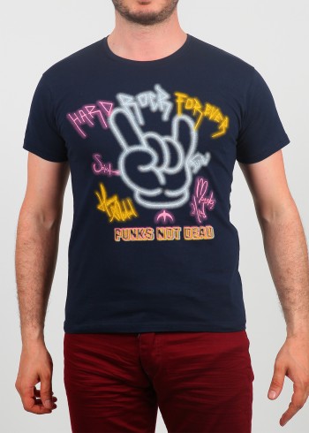 Erkek Tişört Punks (6 Farkı Renk Seçeneği)