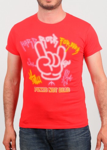 Erkek Tişört Punks (6 Farkı Renk Seçeneği)